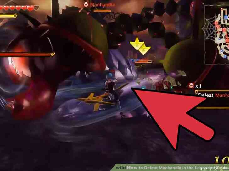 Image intitulée Défaite Manhandla dans la Légende de Zelda Étape 7